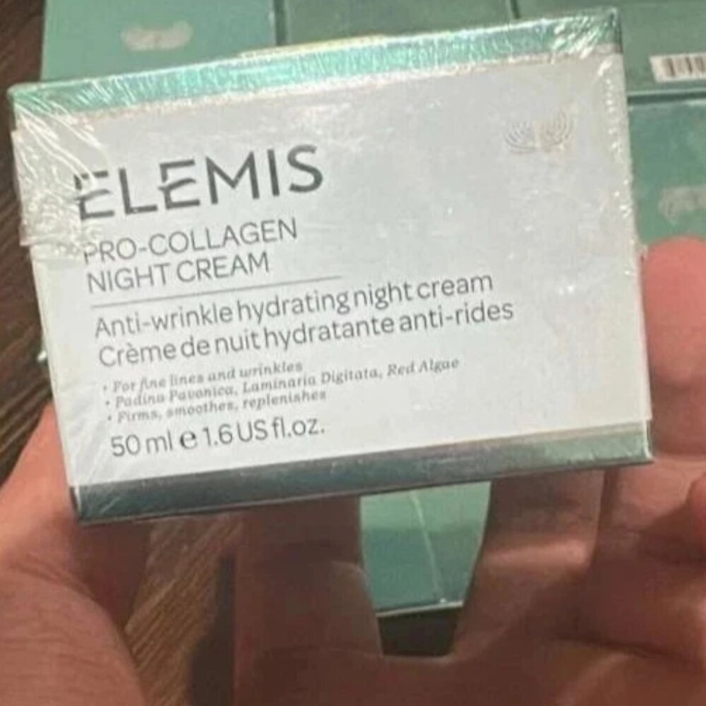 Elemis Pro-Collagen Anti-Wrinkle Night Cream - 1.6 fl oz 50 mL NEW In Box